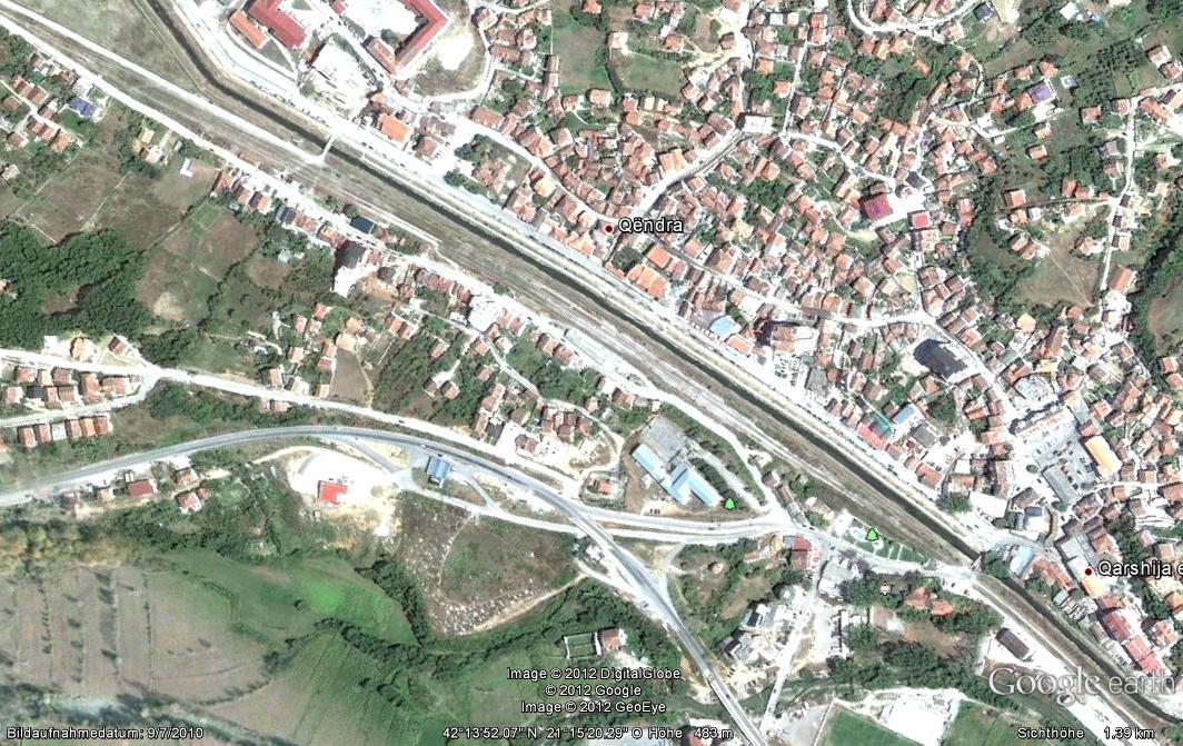 Bahnhof Kaçanik (srb: Kačanik)