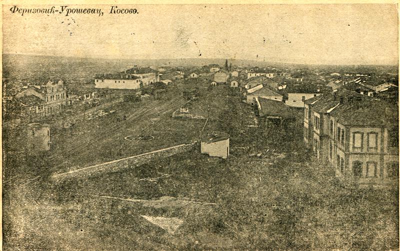 Bahnhof Ferizaj (srb: Uroševac) 1914